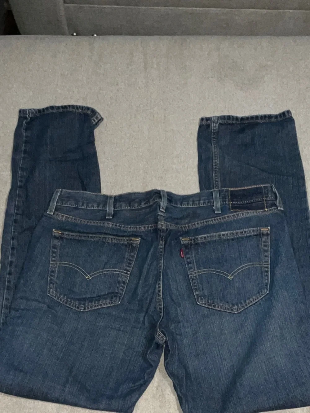 Levi's Men's Dark Blue Straight Jeans